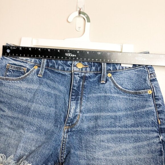 Universal Thread High Rise Shortie Shorts Medium Wash Womens 8 29 Denim Jeans - Picture 8 of 11